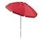 Pure Garden Beach Umbrella with 360 Degree Tilt, 7 Ft, Red 50-LG1093 - alternate 4